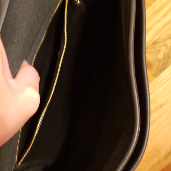 Black Coach Leather Vintage Briefcase Bag - Picture 4 of 6